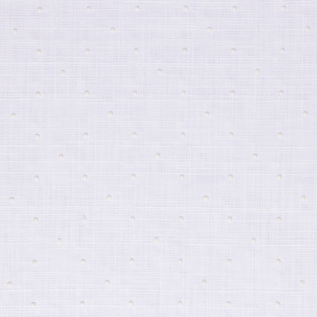 Fennimore swiss dot woven fabric in Snow