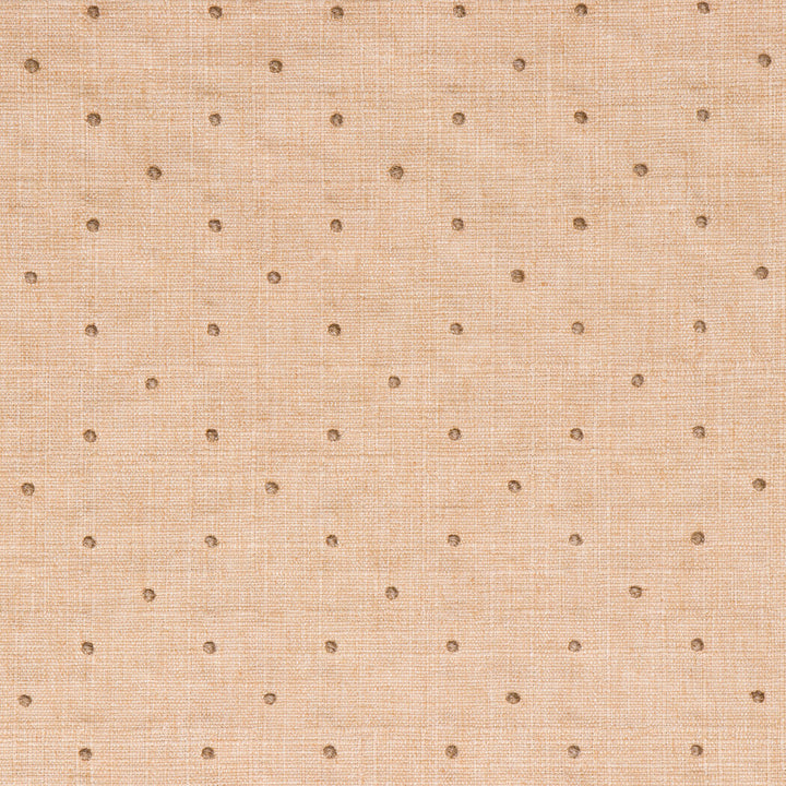 Fennimore swiss dot woven fabric in Wheat