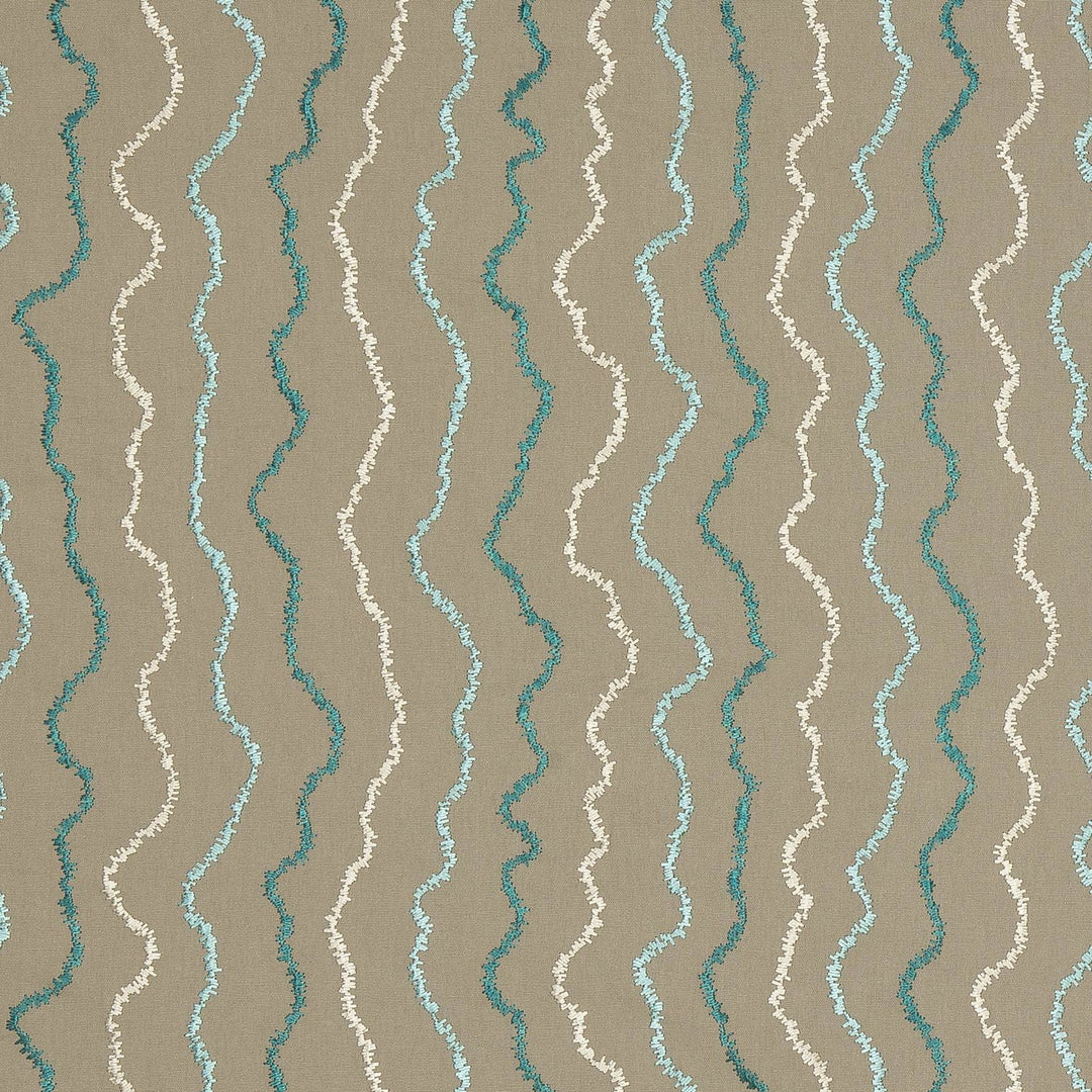 Vasira Cotton Wavy Abstract Fabric | 7 Colors
