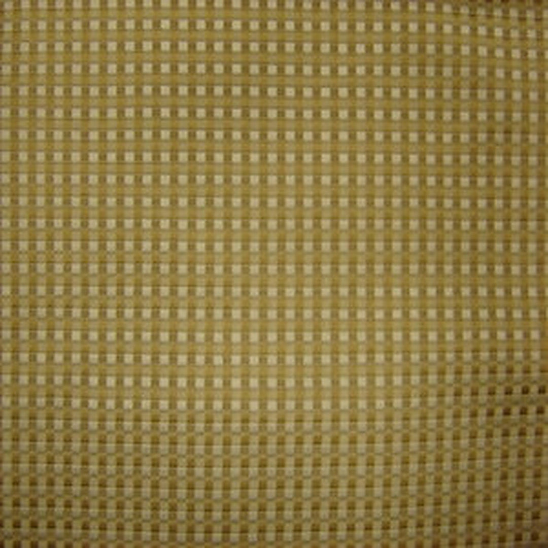 Damarelle Basketweave Modern Geometric Silk Fabric in Sand