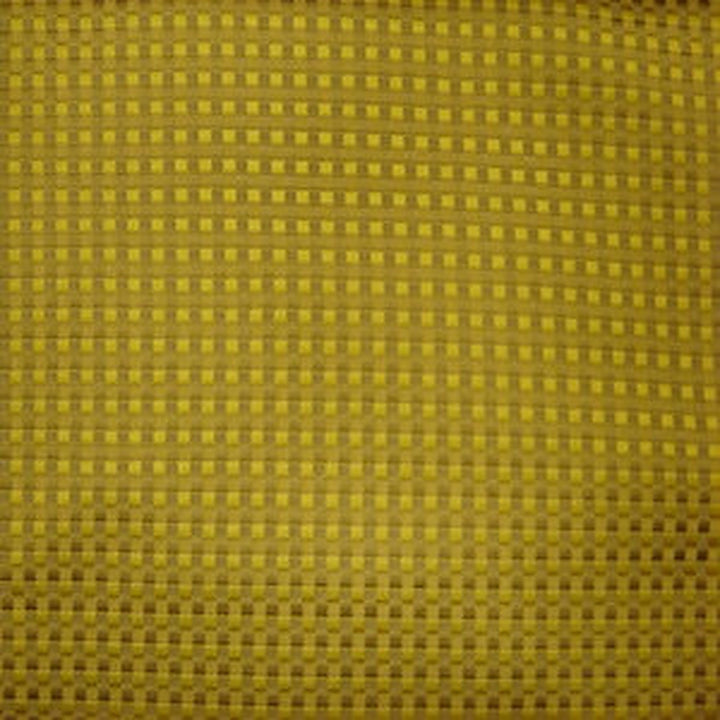 Damarelle Basketweave Modern Geometric Silk Fabric in Sunglow