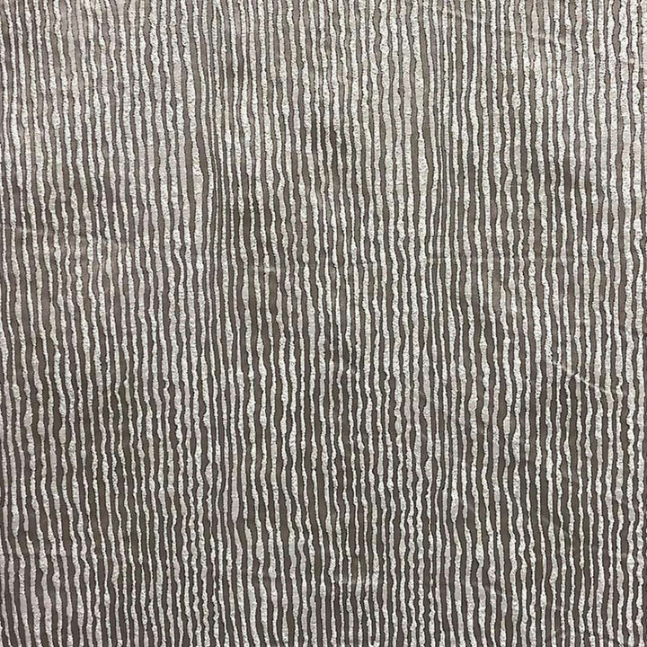 Arvenza Abstract Lines Faux Silk Fabric | 12 Colors