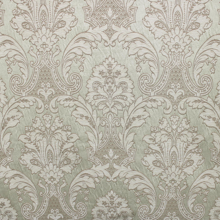 Sarto Multi-Color Traditional Damask Velvet Fabric by the Yard | 6 Colors