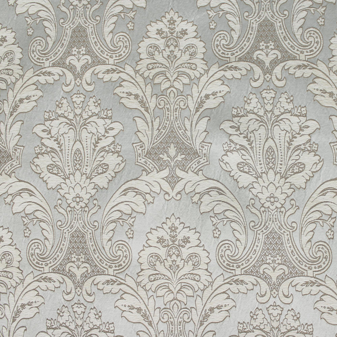 Sarto Multi-Color Traditional Damask Velvet Fabric by the Yard | 6 Colors