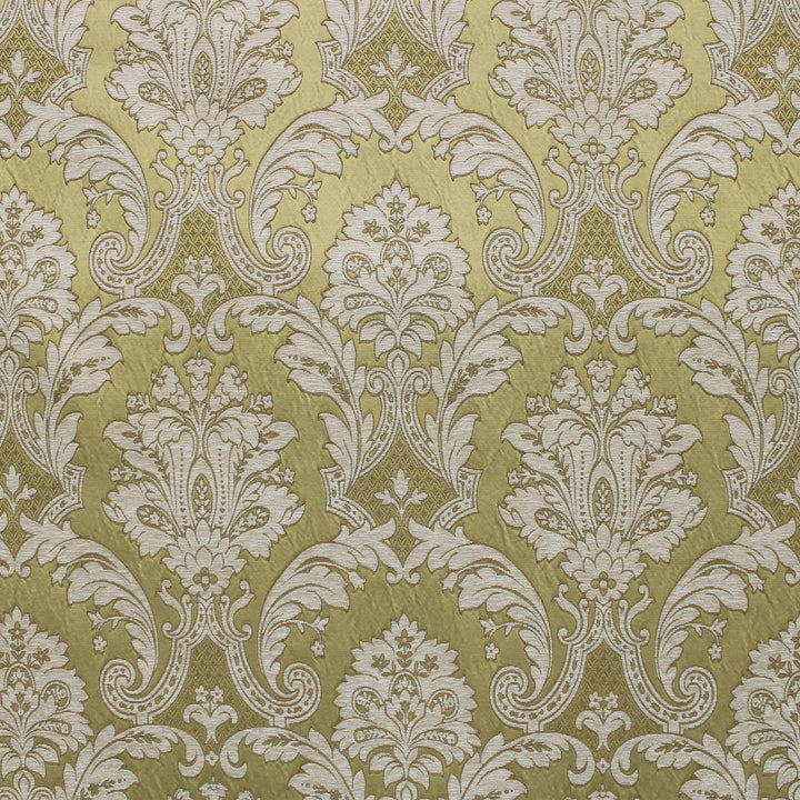 Sarto Multi-Color Traditional Damask Velvet Fabric by the Yard | 6 Colors