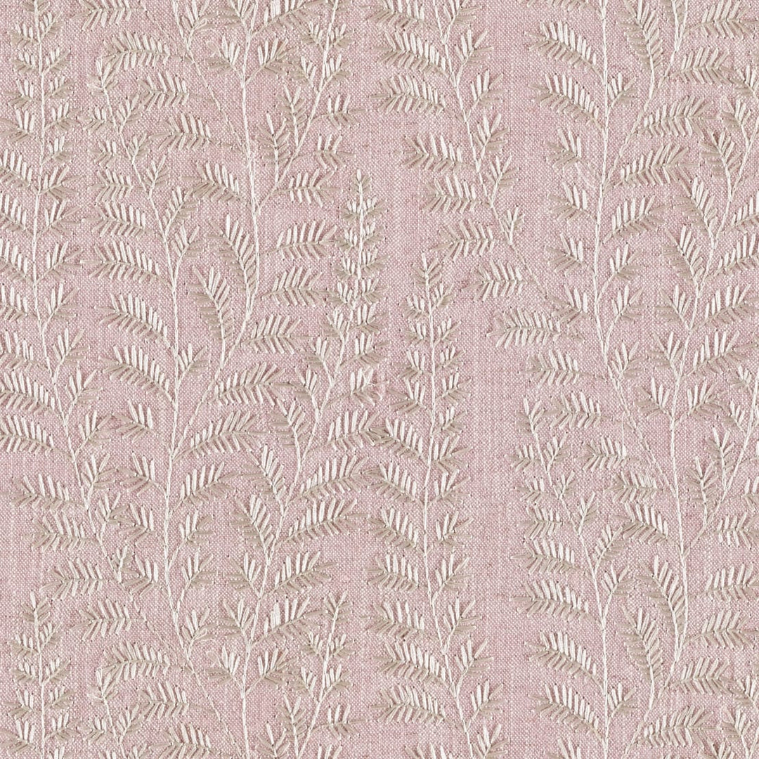 SORELLO Embroidery Linen Blend Fabric | 8 Colors