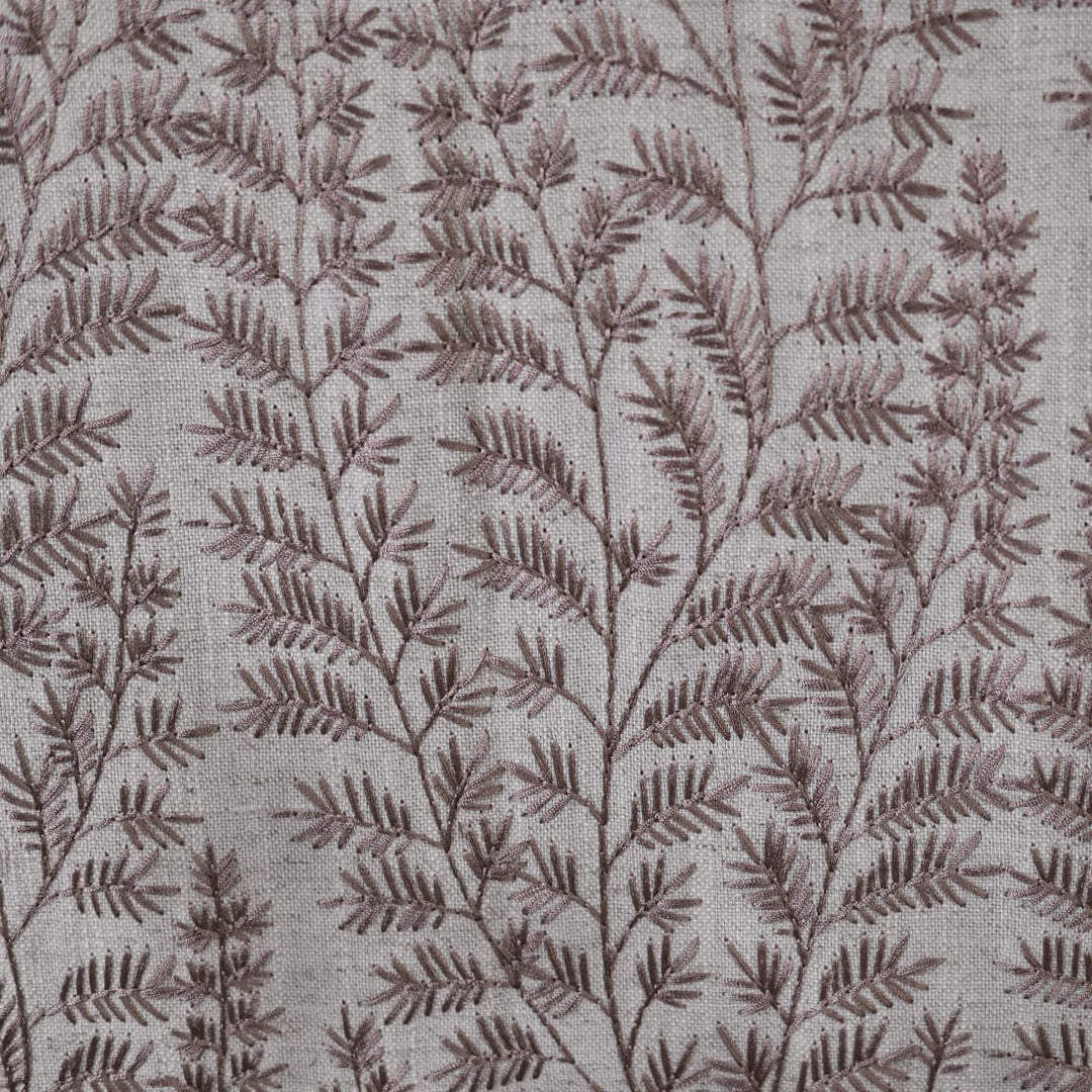 SORELLO Embroidery Linen Blend Fabric | 8 Colors