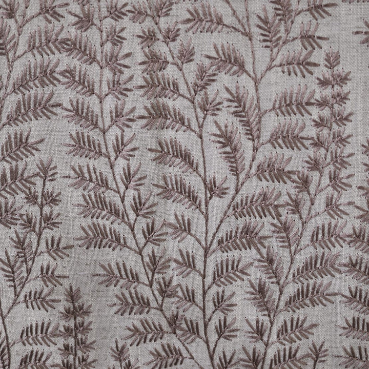 SORELLO Embroidery Linen Blend Fabric | 8 Colors