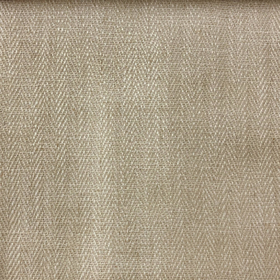 Vellum Chevron Linen Blend Fabric by the Yard | 12 Colors