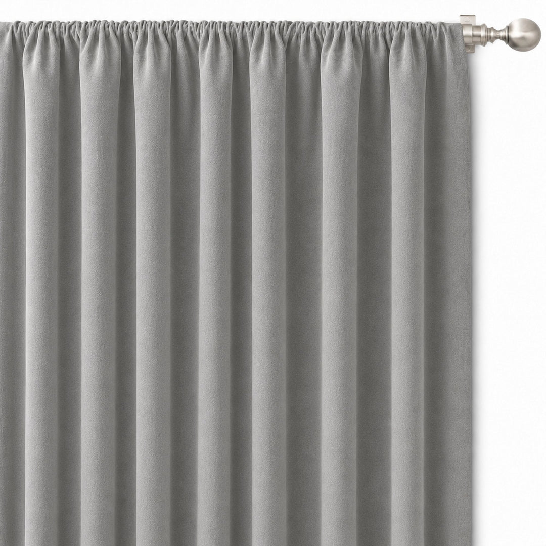 Gian Fabric in color White made as a drapery is a Solid Shiny Velvet Fabric that is good for Drapery & Curtain Fabric and Upholstery Fabric