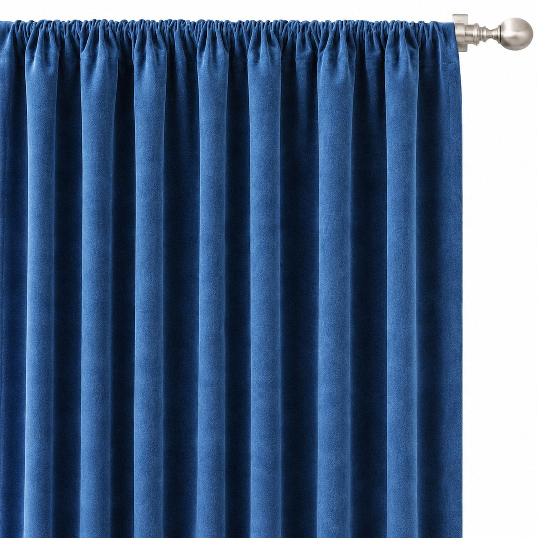 Gian Fabric in color Ocean made as a drapery is a Solid Shiny Velvet Fabric that is good for Drapery & Curtain Fabric and Upholstery Fabric