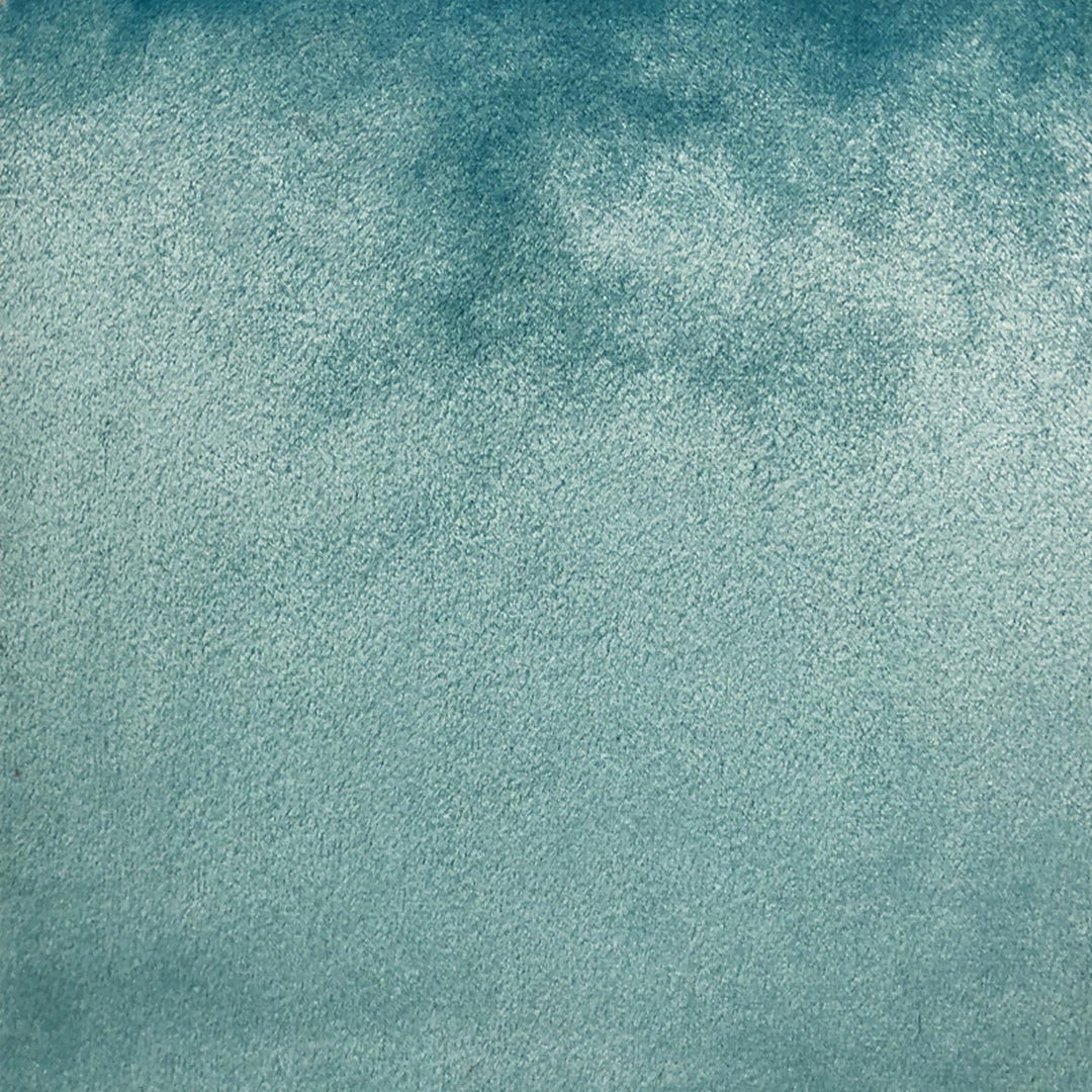 Gian Fabric in color Turquoise is a Solid Shiny Velvet Fabric that is good for Drapery & Curtain Fabric and Upholstery Fabric