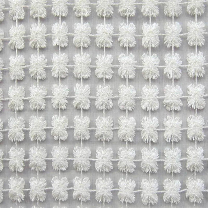 Roseline Metallic Embroidery Sheer Fabric | 9 Colors