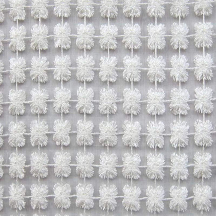 Roseline Metallic Embroidery Sheer Fabric | 9 Colors