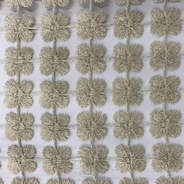 Roseline Metallic Embroidery Sheer Fabric | 9 Colors