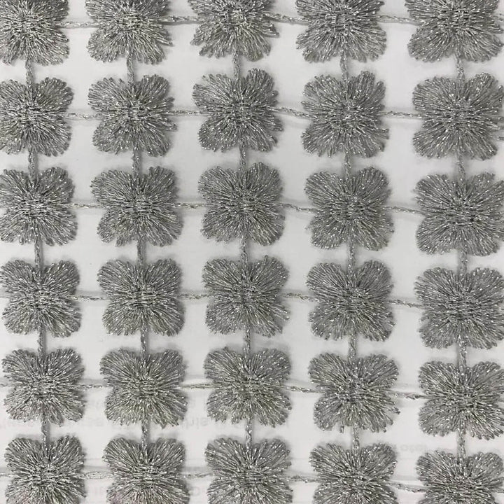 Roseline Metallic Embroidery Sheer Fabric | 9 Colors