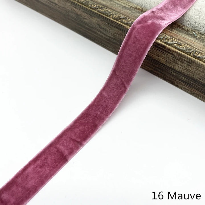 2 Yards / 14 Colors / Velvet Decorative Ribbon-1