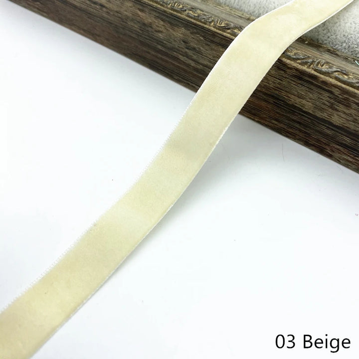 2 Yards / 14 Colors / Velvet Decorative Ribbon-1