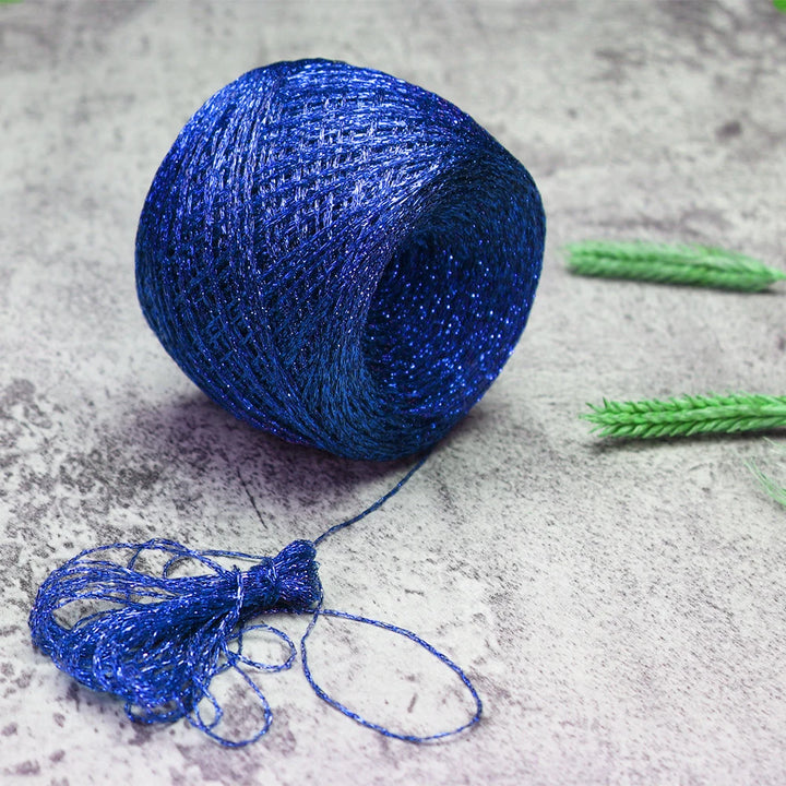 100 Meter / Metallic Sparkly Yarn