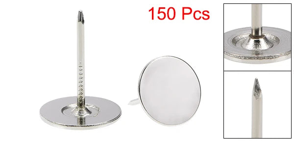 20/40/60/80/100/150/200pcs Silver Flat Head Upholstery Nails