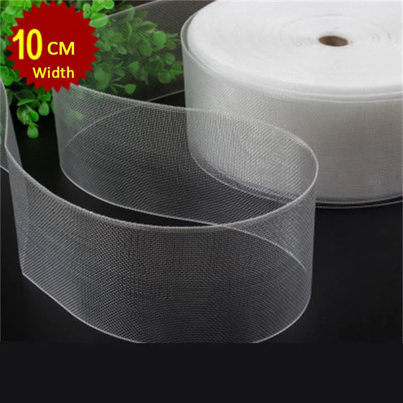 Polyester White Curtain Hook Tape