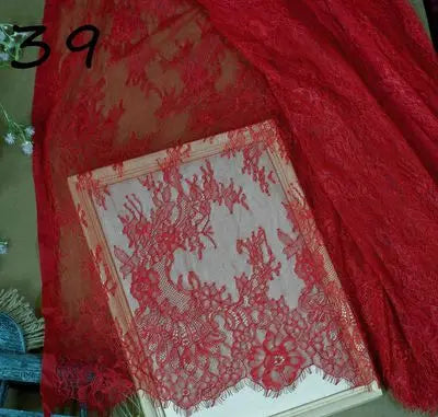 3 Yards / 42 Colors / Bellara Embroidery Eyelash Lace