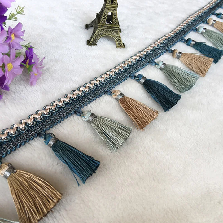 3 Yards / 10 Colors / JOSEPH Beaded Ball Tassel Fringe Trim