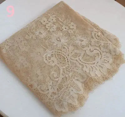 3 Yards / 44 Colors / Cavella Embroidery Eyelash Lace