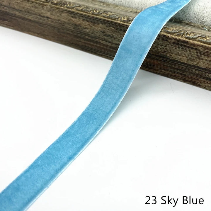 2 Yards / 14 Colors / Velvet Decorative Ribbon-1