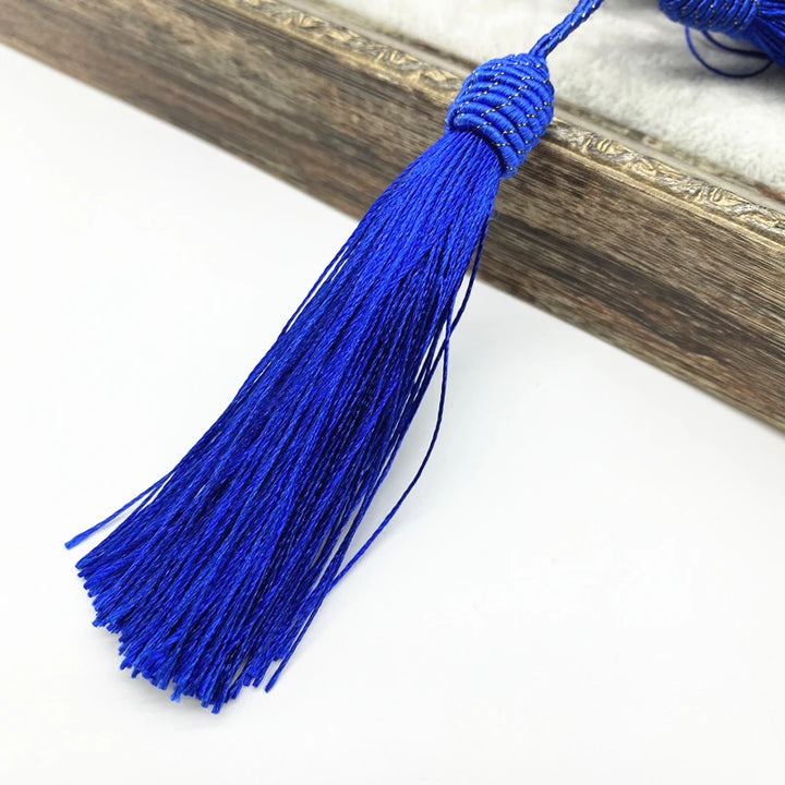 6pcs /  15cm Thin Accent Key Tassel