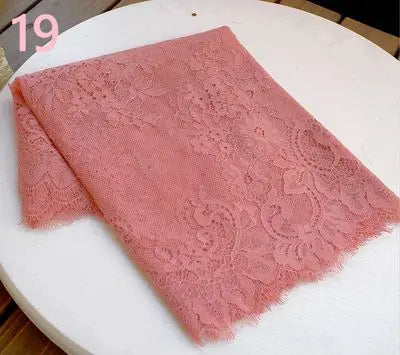 3 Yards / 44 Colors / Cavella Embroidery Eyelash Lace