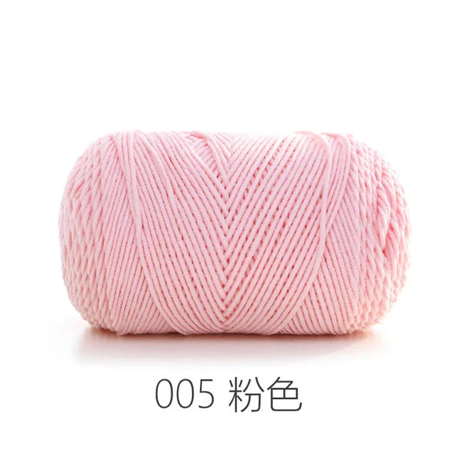Ball Rainbow Cotton Yarn