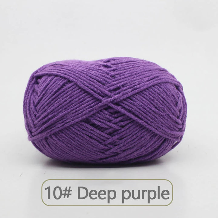 50g Soft Wool Milk Cotton Yarn