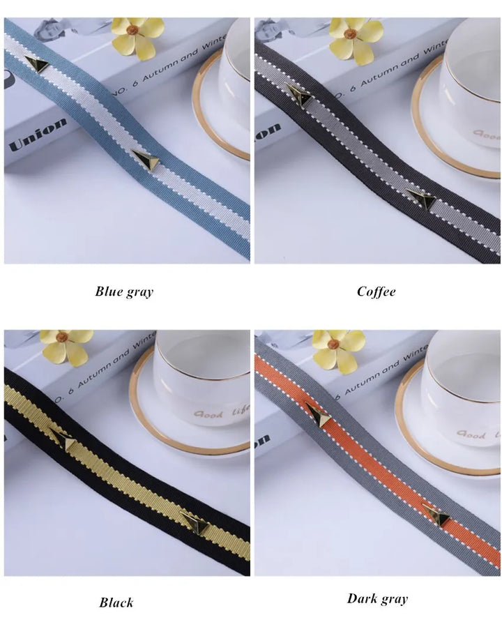 12 Yards / 10 Colors / Lyon Tape Gimp Ribbon Trim