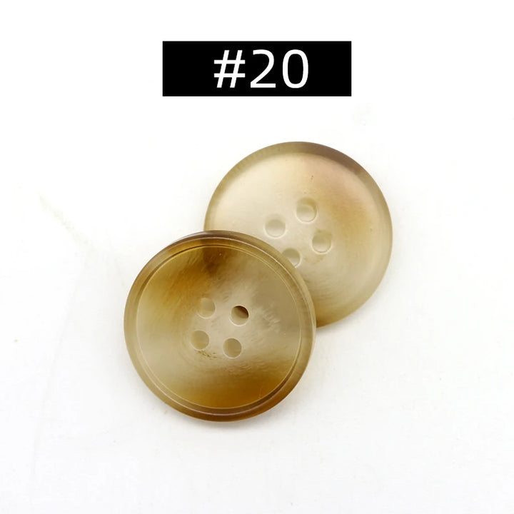 20 PC / Ashley Resin Buttons