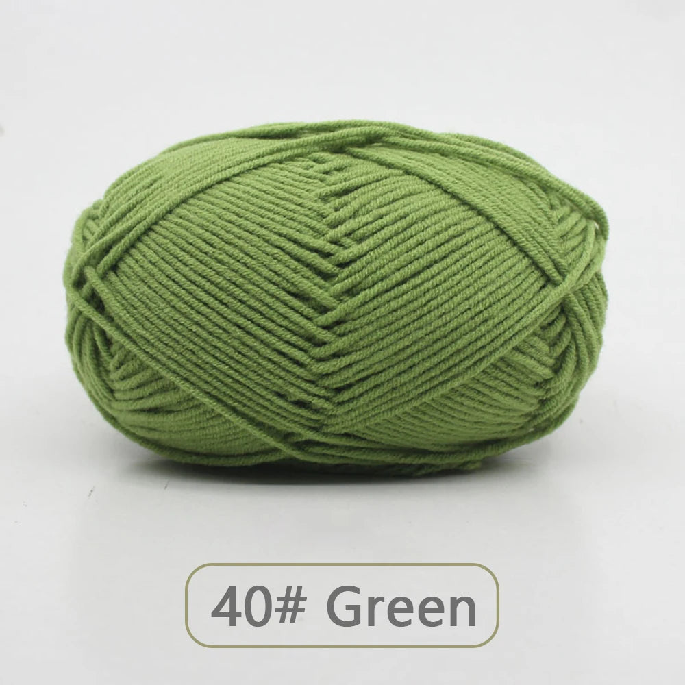 50g Soft Wool Milk Cotton Yarn