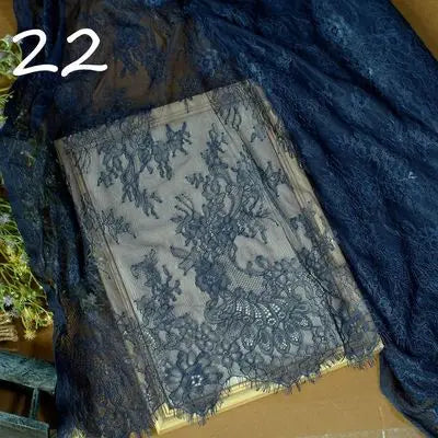 3 Yards / 42 Colors / Bellara Embroidery Eyelash Lace