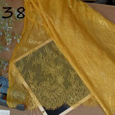 3 Yards / 42 Colors / Bellara Embroidery Eyelash Lace