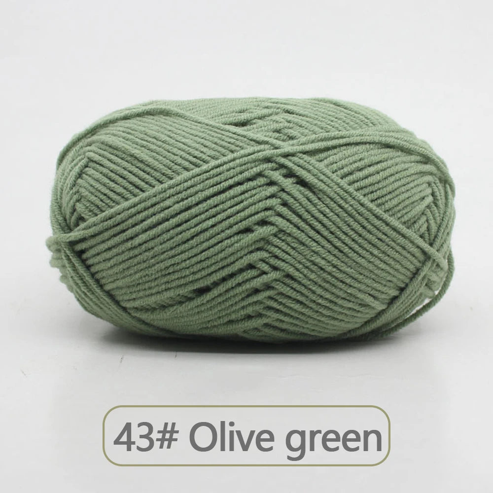 50g Soft Wool Milk Cotton Yarn