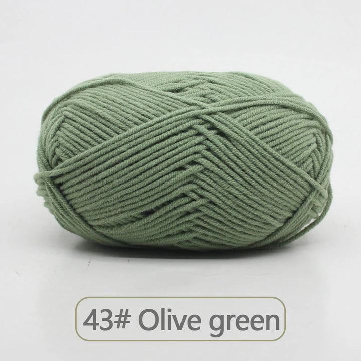 50g Soft Wool Milk Cotton Yarn