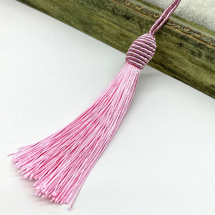 6pcs /  15cm Thin Accent Key Tassel