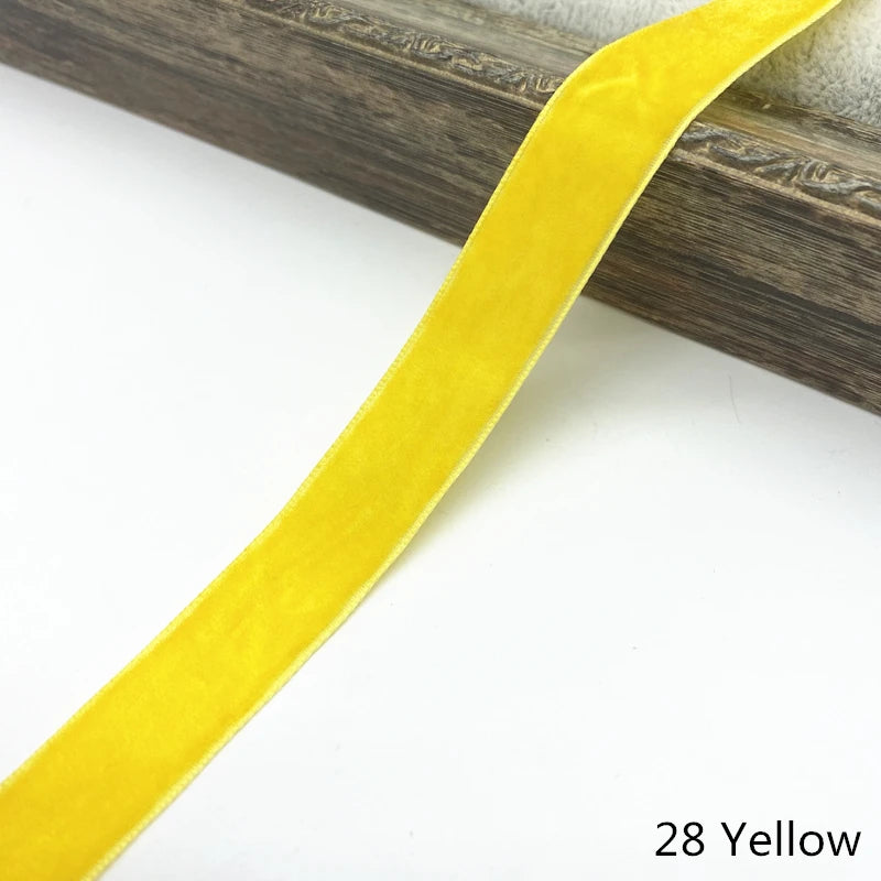 2 Yards / 14 Colors / Velvet Decorative Ribbon-1