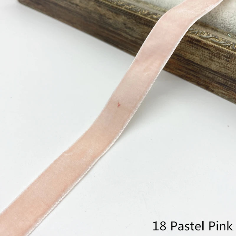 2 Yards / 14 Colors / Velvet Decorative Ribbon-1