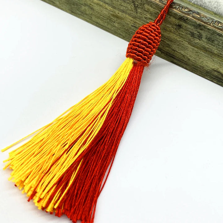 6pcs /  15cm Thin Accent Key Tassel