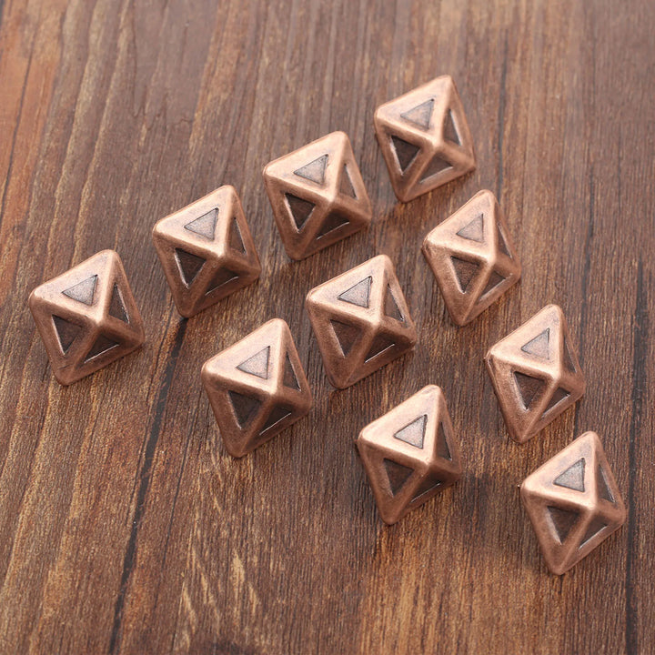 10PC 19mm Red Bronze Antique Upholstery Nails