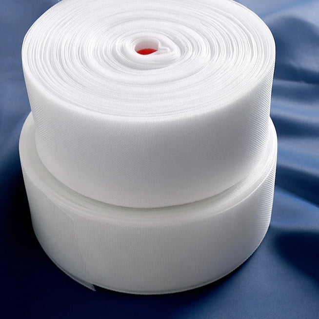 10 Meter / Polyester Clear Woven Curtain Buckram Tape