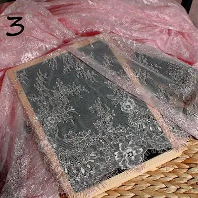 3 Yards / 42 Colors / Bellara Embroidery Eyelash Lace