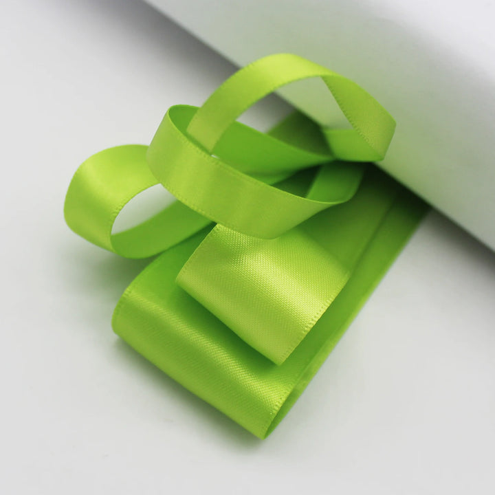 5 Yards / Green Tone Grosgrain Satin Decoration Ribbon Tape