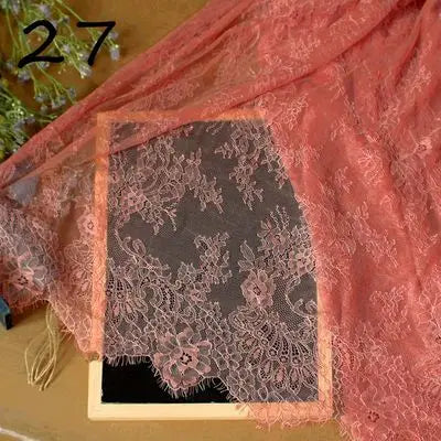 3 Yards / 42 Colors / Bellara Embroidery Eyelash Lace