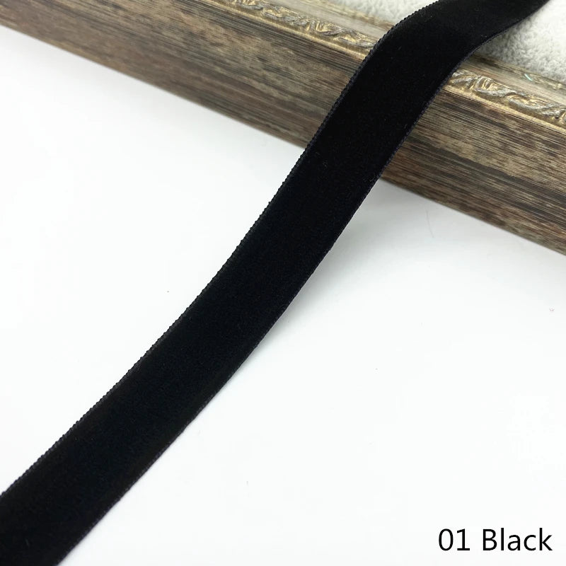 2 Yards / 14 Colors / Velvet Decorative Ribbon-1